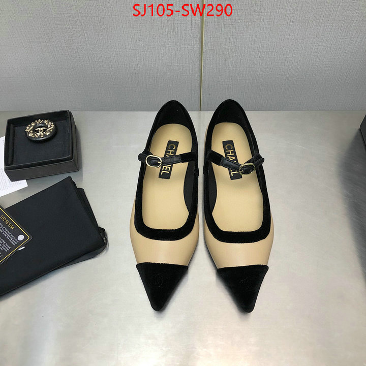 Women Shoes-Chanel,luxury fake , ID: SW290,$: 105USD