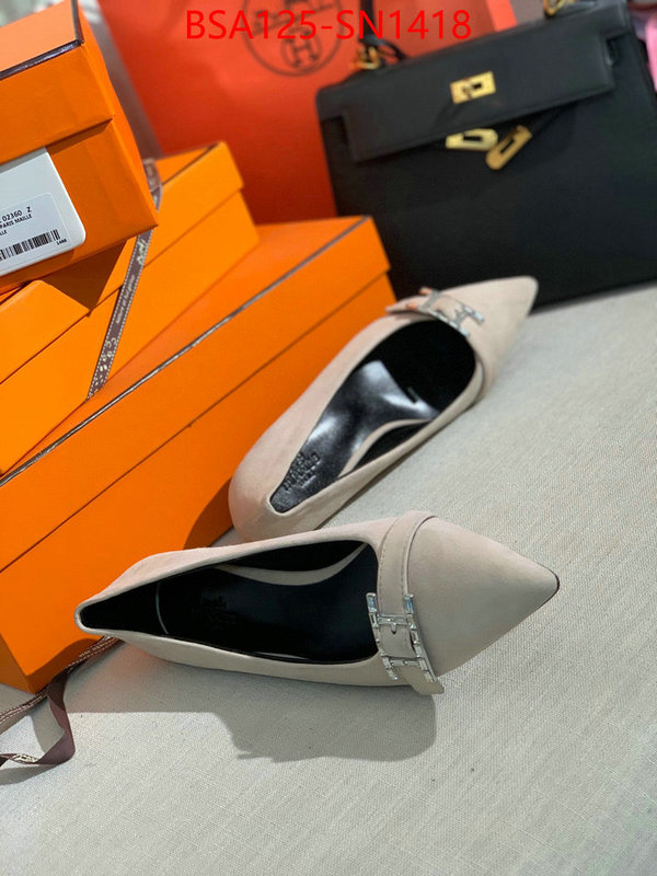 Women Shoes-Hermes,is it illegal to buy , ID: SN1418,$: 125USD