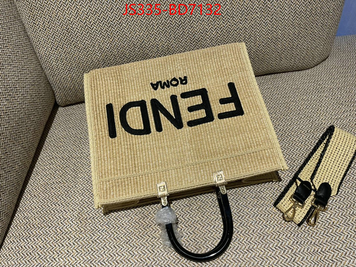 Fendi Bags(TOP)-Handbag-,shop cheap high quality 1:1 replica ,ID: BD7132,$: 335USD