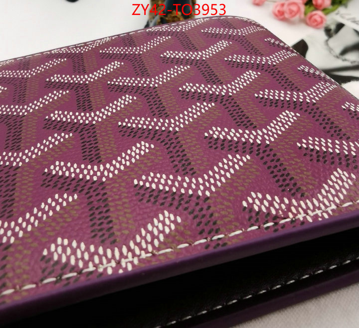 Goyard Bags(4A)-Wallet,counter quality ,ID: TO3953,$: 42USD