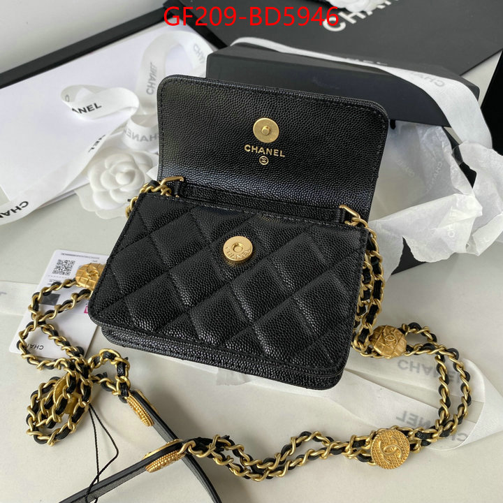 Chanel Bags(TOP)-Diagonal-,ID: BD5946,$: 209USD