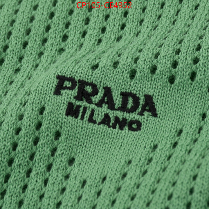 Clothing-Prada,can you buy knockoff , ID: CE4952,$: 105USD