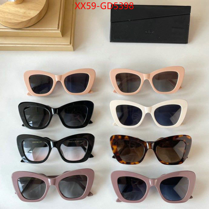 Glasses-Dior,mirror copy luxury , ID: GD5398,$: 59USD