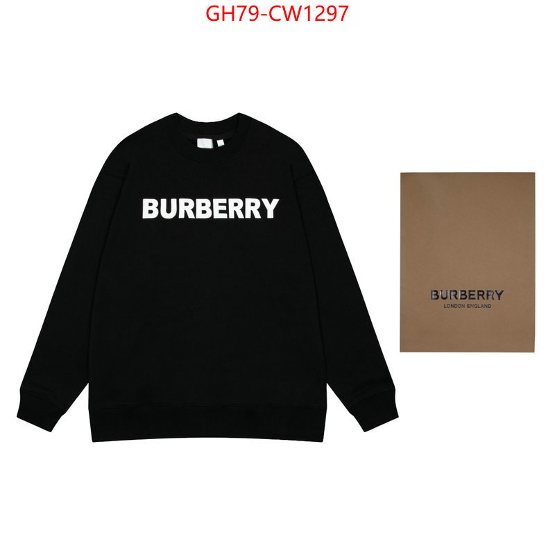 Clothing-Burberry,top sale , ID: CW1297,$: 79USD