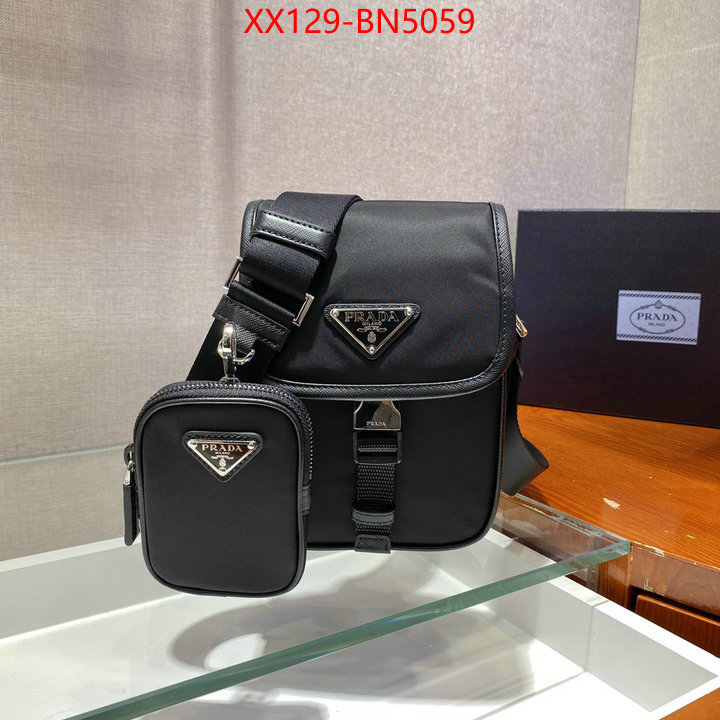 Prada Bags(TOP)-Diagonal-,ID: BN5059,$: 129USD