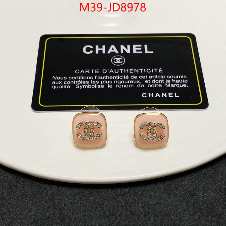Jewelry-Chanel,aaaaa , ID: JD8978,$: 39USD