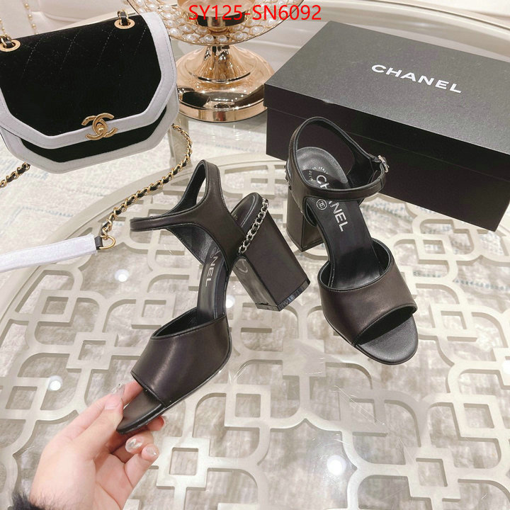 Women Shoes-Chanel,aaaaa class replica , ID: SN6092,$: 125USD