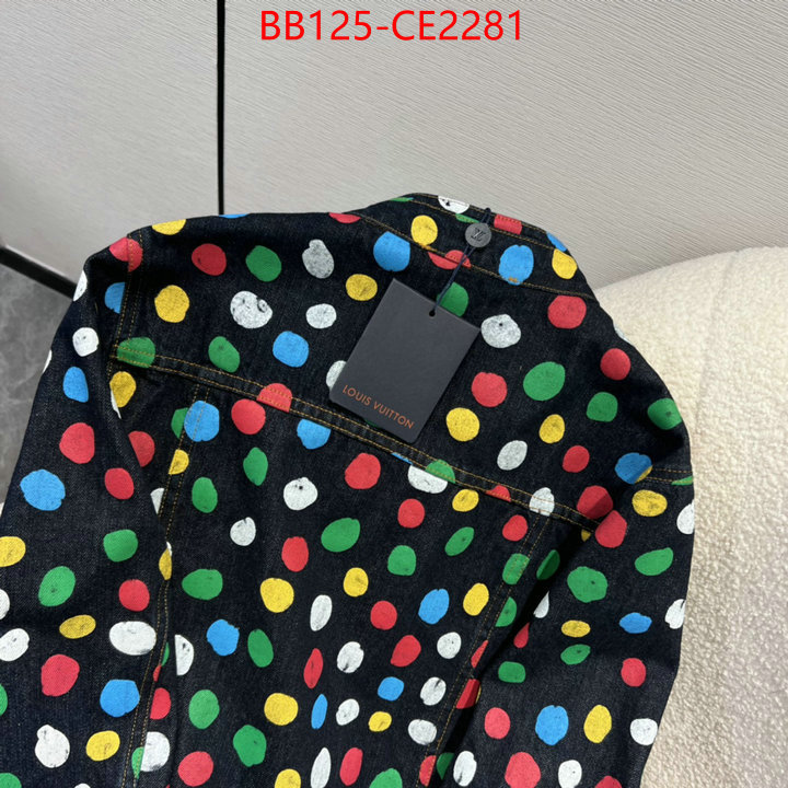 Clothing-LV,highest quality replica , ID: CE2281,$: 125USD