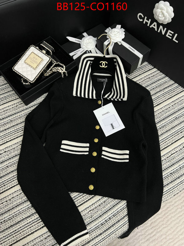 Clothing-Chanel,2023 aaaaa replica 1st copy , ID: CO1160,$: 125USD