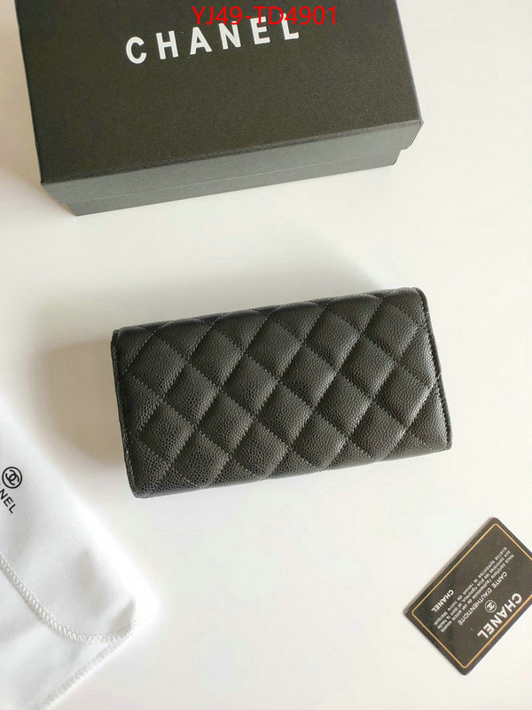 Chanel Bags(4A)-Wallet-,ID: TD4901,$: 49USD