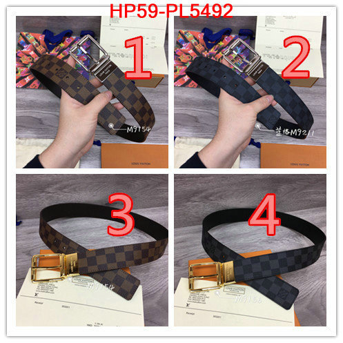 Belts-LV,high quality designer , ID: PL5492,$: 59USD