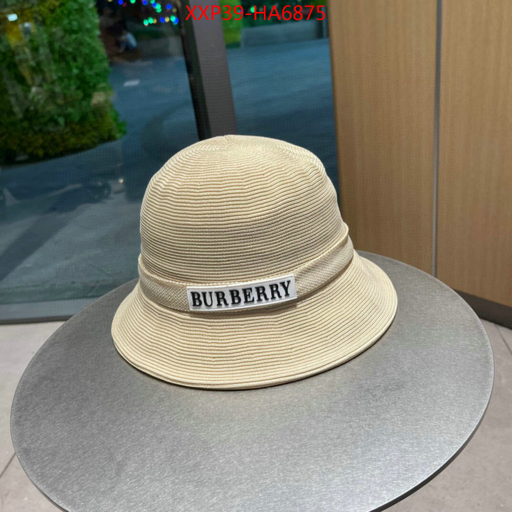 Cap (Hat)-Burberry,customize the best replica , ID: HA6875,$: 39USD