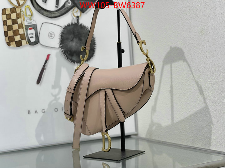 Dior Bags(4A)-Saddle-,ID: BW6387,$: 105USD