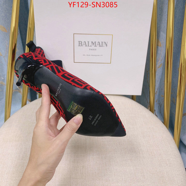 Women Shoes-Balmain,cheap replica , ID: SN3085,$: 129USD