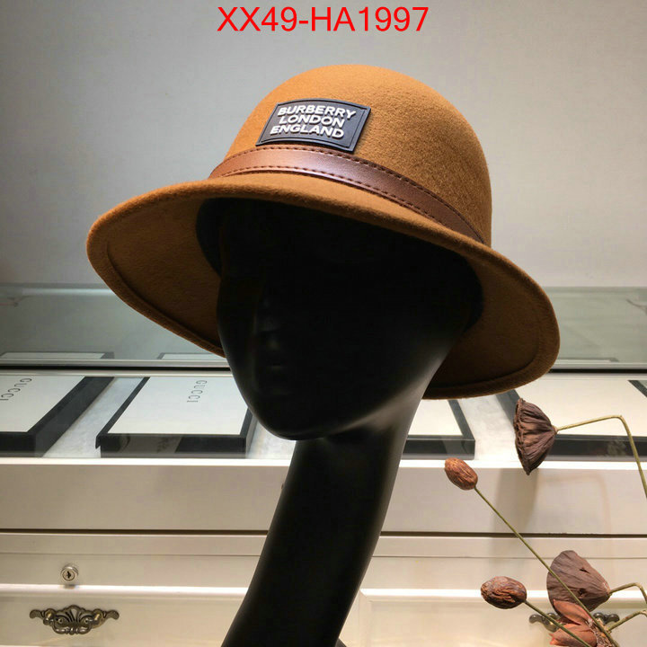 Cap (Hat)-Burberry,fake cheap best online , ID:HA1997,$: 49USD