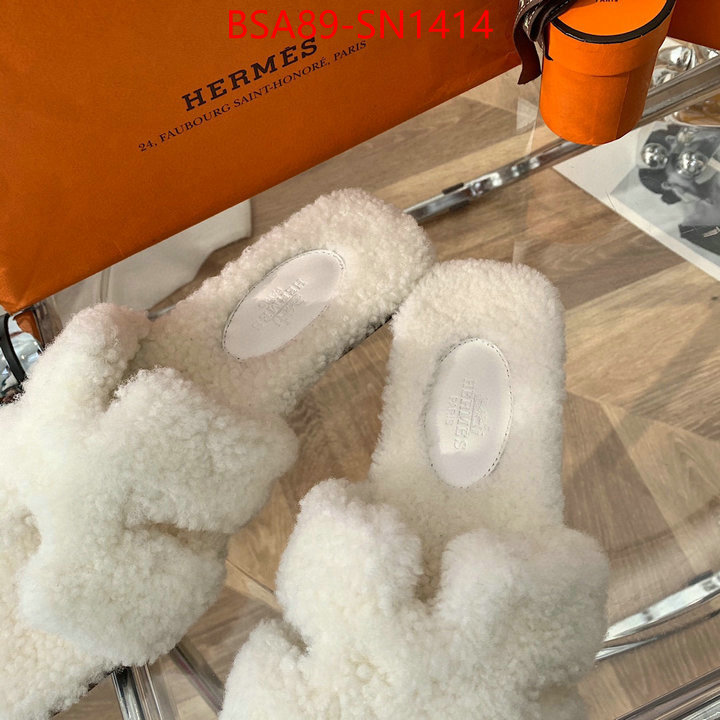 Women Shoes-Hermes,replica shop , ID: SN1414,$: 89USD
