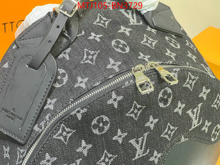 LV Bags(4A)-Backpack-,the top ultimate knockoff ,ID: BN3729,$: 105USD