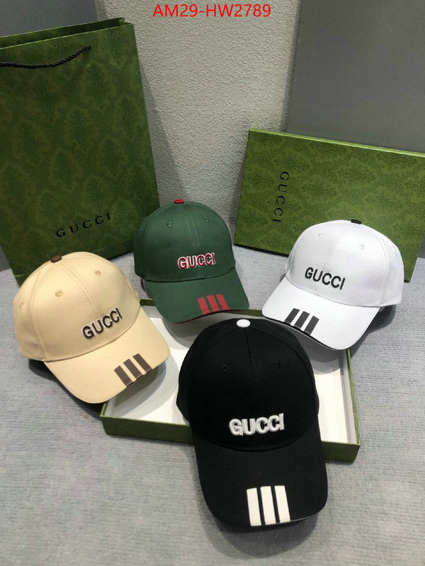 Cap (Hat)-Gucci,can i buy replica , ID: HW2789,$: 29USD