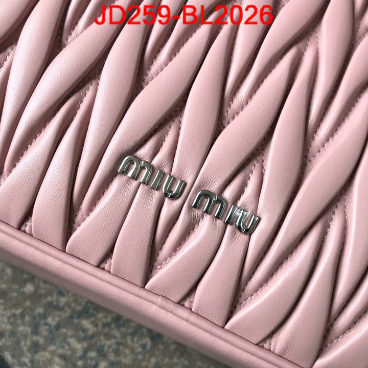 Miu Miu Bags(TOP)-Diagonal-,found replica ,ID: BL2026,$: 259USD