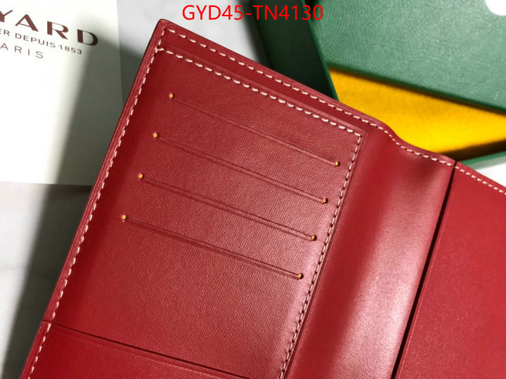 Goyard Bags(4A)-Wallet,wholesale replica ,ID: TN4130,$: 45USD