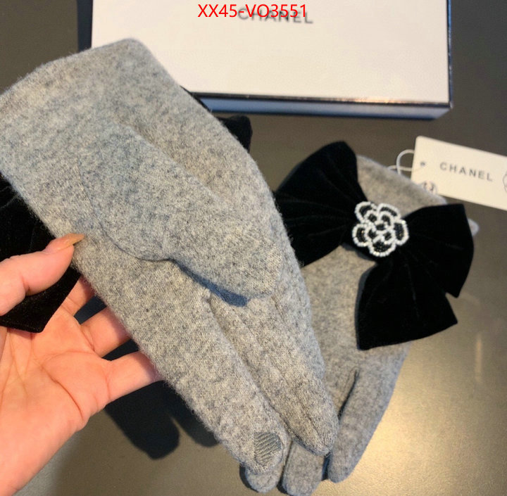 Gloves-Chanel,best replica 1:1 , ID: VO3551,$: 45USD