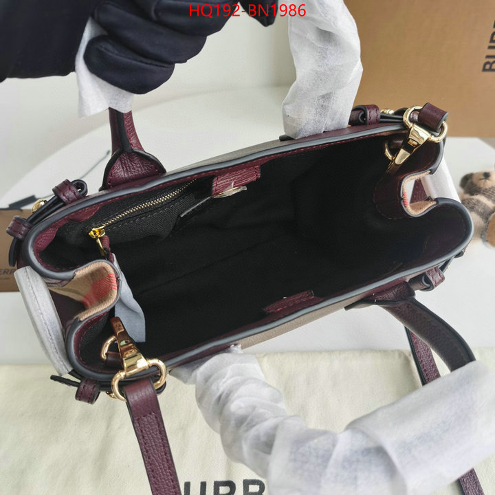 Burberry Bags(TOP)-Handbag-,aaaaa+ class replica ,ID: BN1986,$: 192USD