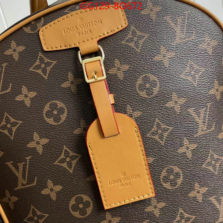 LV Bags(4A)-Backpack-,buy online ,ID: BO672,$: 129USD