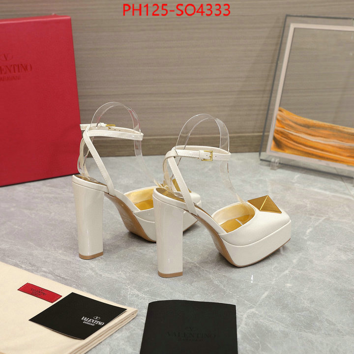 Women Shoes-Valentino,what's the best to buy replica , ID: SO4333,$: 125USD