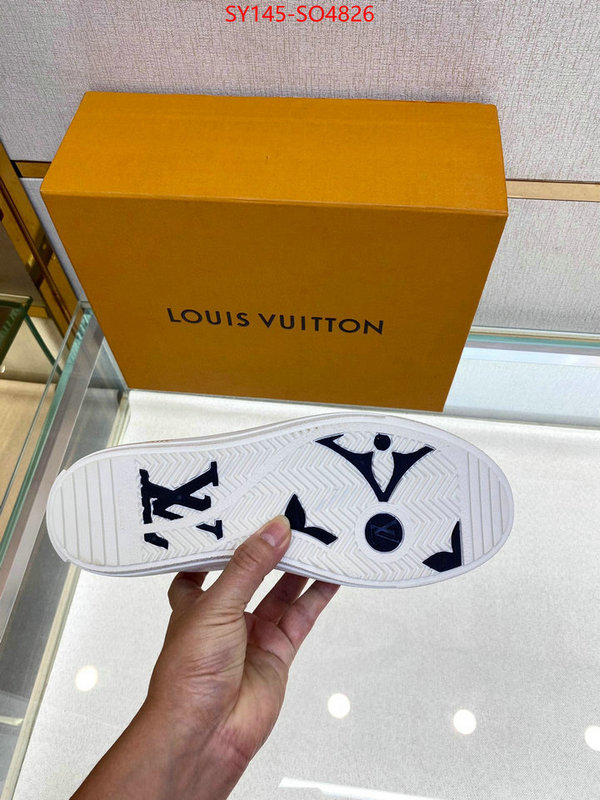 Men Shoes-LV,top quality designer replica , ID: SO4826,$: 145USD