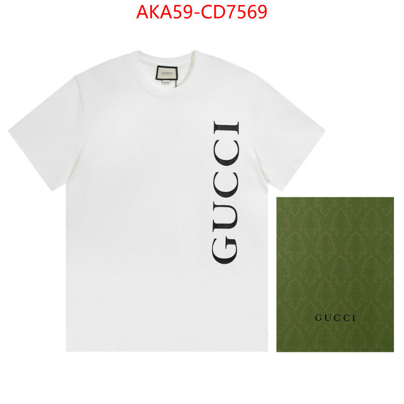 Clothing-Gucci,2023 perfect replica designer , ID: CD7569,$: 59USD