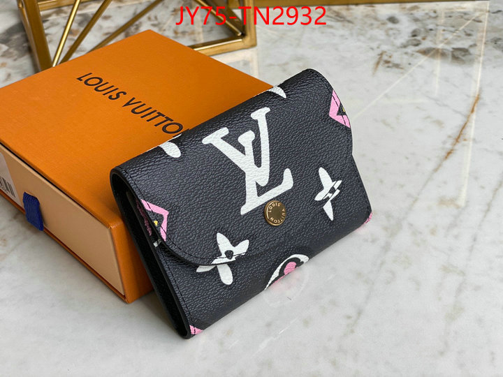 LV Bags(TOP)-Wallet,ID: TN2932,$: 75USD
