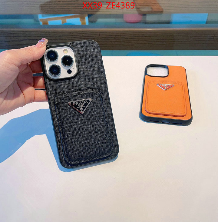 Phone case-Prada,copy , ID: ZE4389,$: 39USD