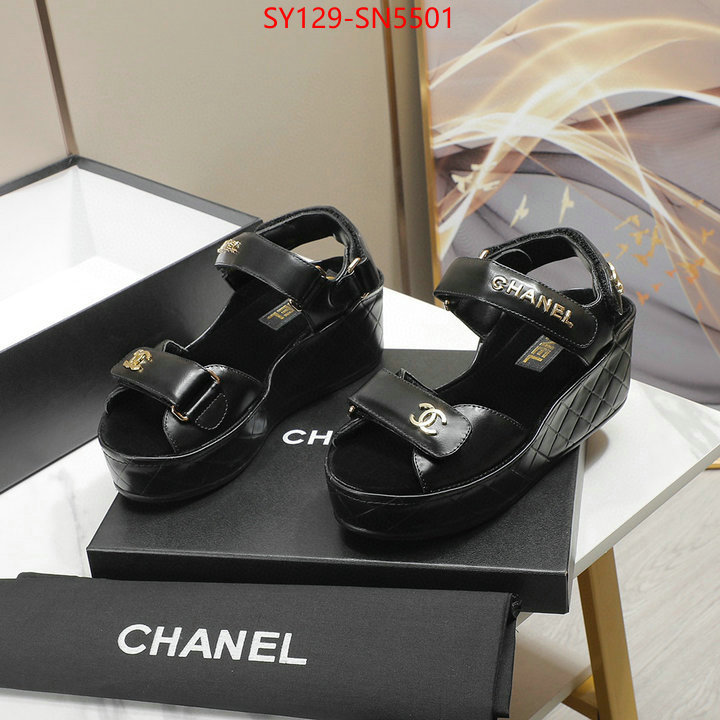 Women Shoes-Chanel,1:1 replica wholesale , ID: SN5501,$: 129USD