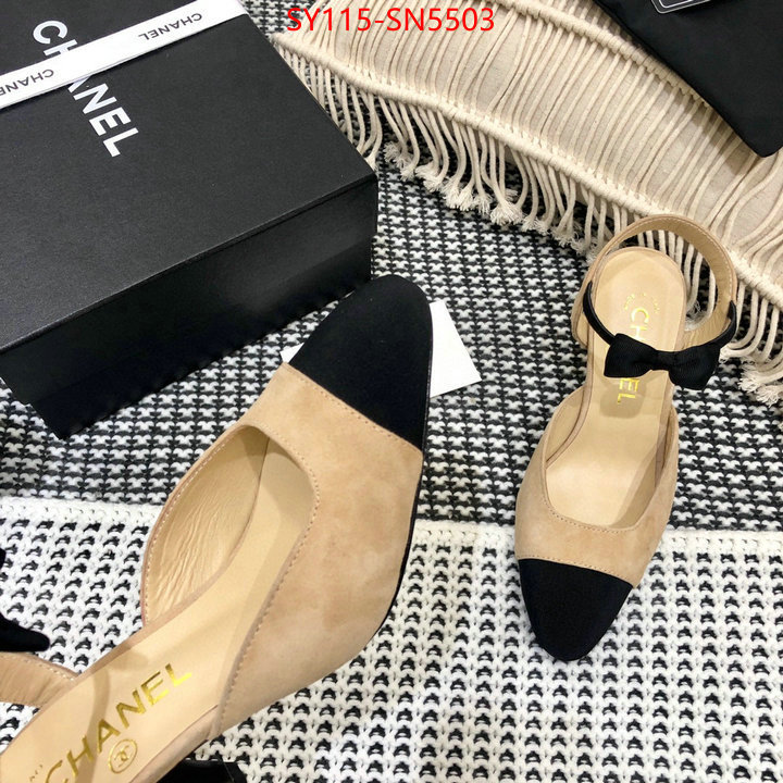 Women Shoes-Chanel,the quality replica , ID: SN5503,$: 115USD