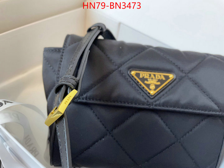 Prada Bags(4A)-Diagonal-,top fake designer ,ID: BN3473,$: 79USD