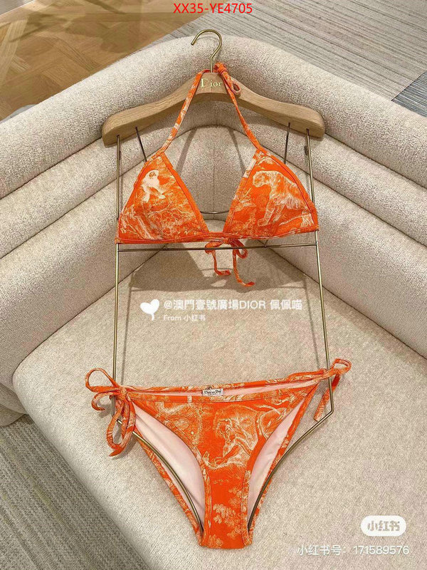 Swimsuit-Dior,the highest quality fake , ID: YE4705,$: 35USD