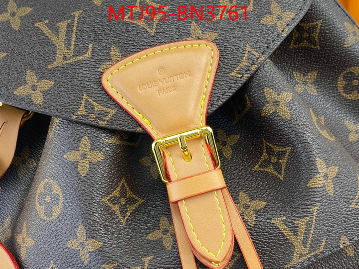 LV Bags(4A)-Backpack-,what's the best place to buy replica ,ID: BN3761,$: 95USD