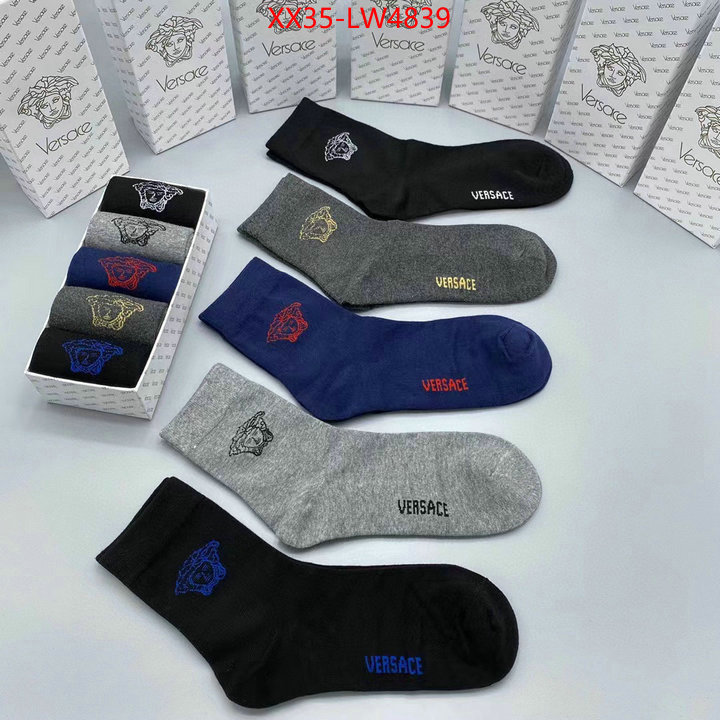 Sock-Versace,wholesale replica shop , ID: LW4839,$: 35USD