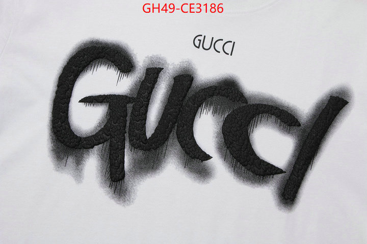 Clothing-Gucci,online store , ID: CE3186,$: 49USD