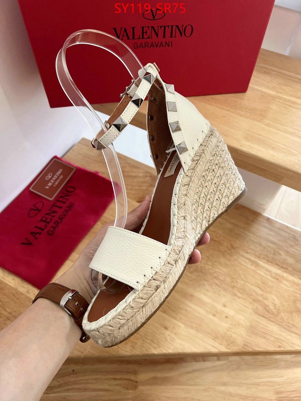 Women Shoes-Valentino,wholesale designer shop , ID: SR75,$: 119USD