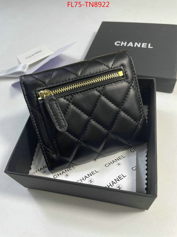 Chanel Bags(4A)-Wallet-,ID: TN8922,$: 75USD