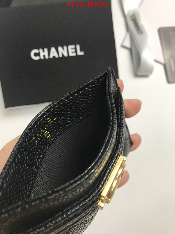 Chanel Bags(4A)-Wallet-,ID: TP870,$: 35USD