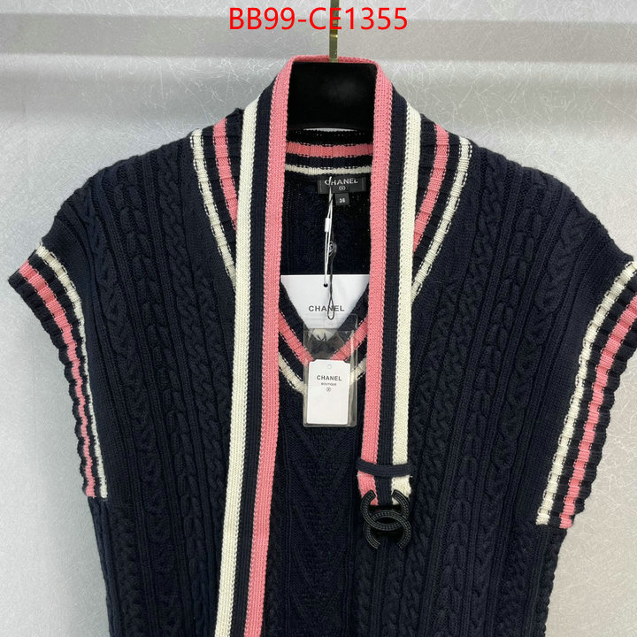 Clothing-Chanel,outlet 1:1 replica , ID: CE1355,$: 99USD