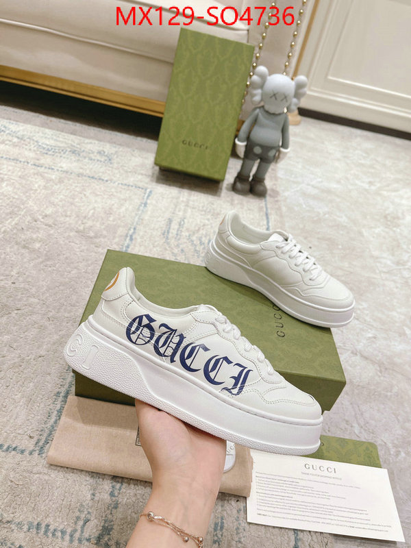 Women Shoes-Gucci,best luxury replica , ID: SO4736,$: 129USD