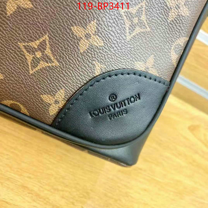LV Bags(4A)-Backpack-,cheap online best designer ,ID: BP3411,$: 119USD