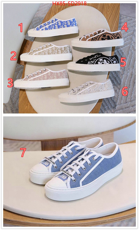 Women Shoes-Dior,buy top high quality replica , ID: SD2918,$: 85USD