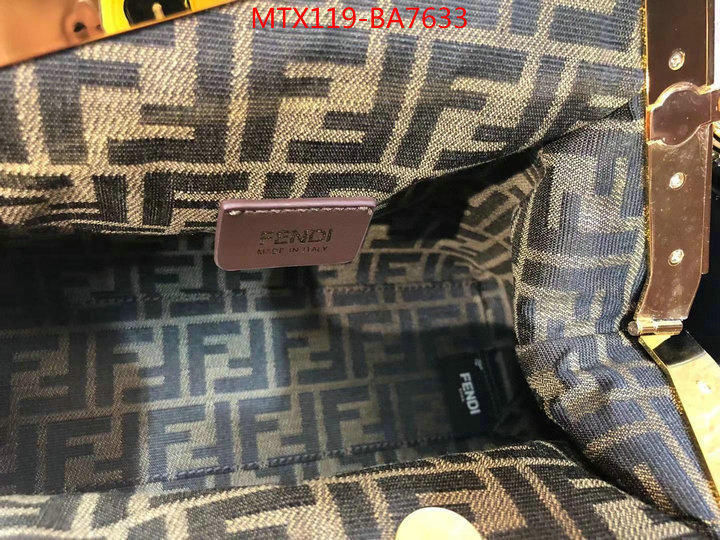 Fendi Bags(4A)-First Series-,where to buy ,ID: BA7633,$: 119USD