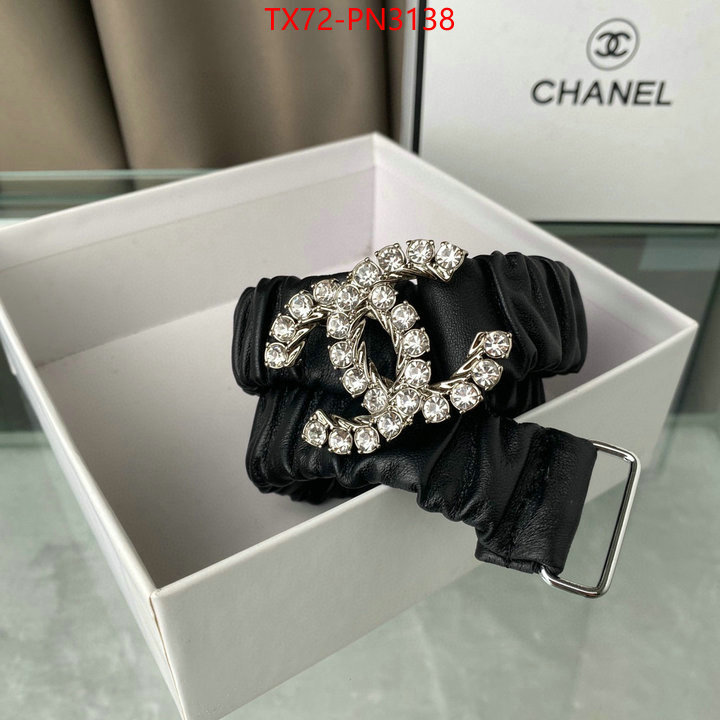 Belts-Chanel,good quality replica , ID: PN3138,$: 72USD