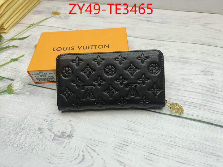 LV Bags(4A)-Wallet,buy high quality cheap hot replica ,ID: TE3465,$: 49USD