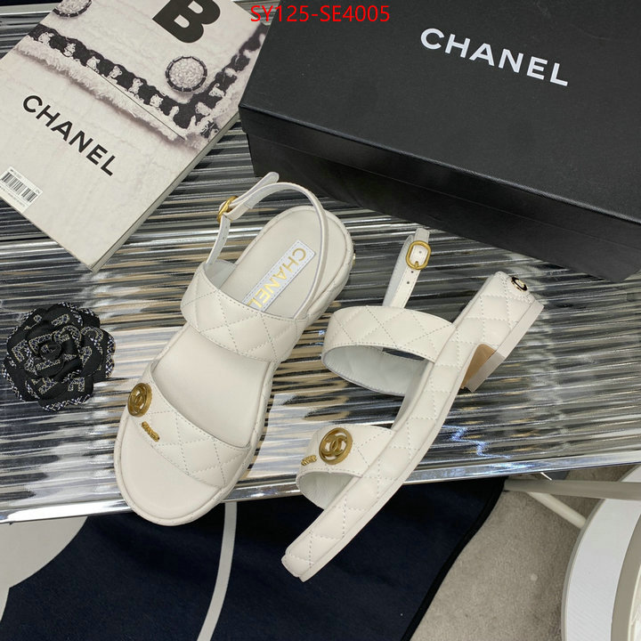 Women Shoes-Chanel,fake , ID: SE4005,$: 125USD